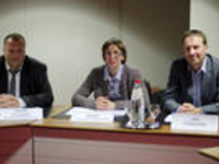 Guido Vaganée, Mieke Vandenbrande en Jan Fonderie